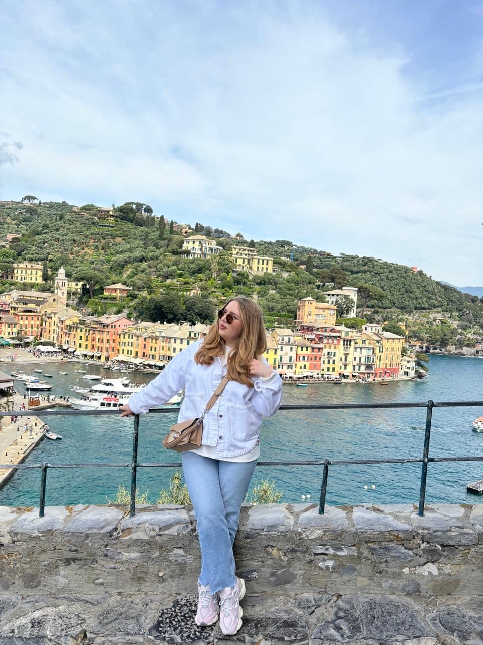 Natasha captured in a travel memory