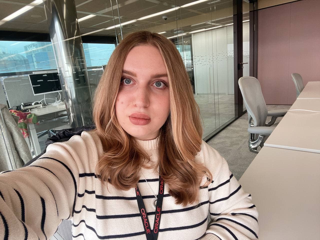 Natasha sharing a calm, peaceful moment