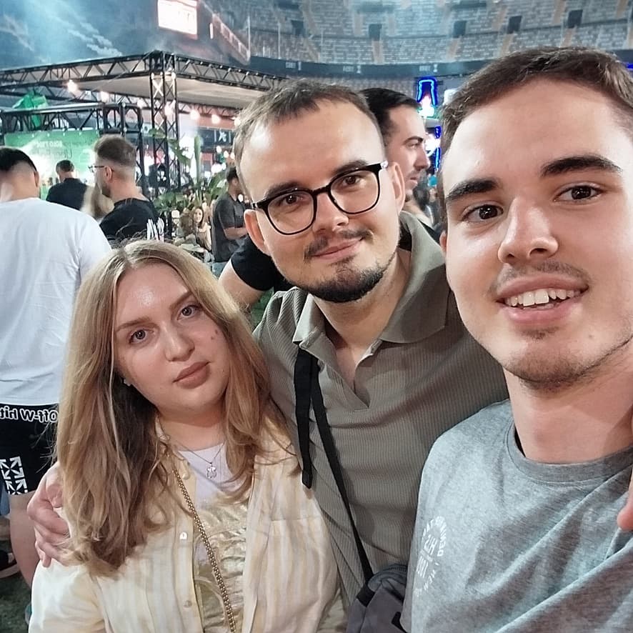 Natasha dressed up for a special day